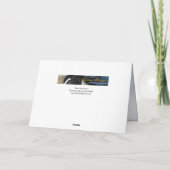 Zwei isländische Pferdepferde-Grußkarte Karte (Rückseite)