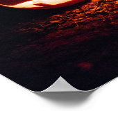 Zwei Jack-o'-Lanterns zu Halloween Poster (Ecke)