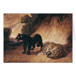 Zwei Jaguare von Peru