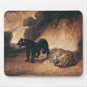 Zwei Jaguare von Peru Mousepad