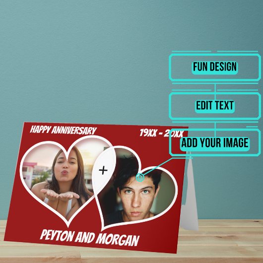 Zwei Jahre des Herzens Karte