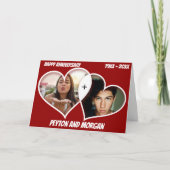 Zwei Jahre des Herzens Karte (Vorderseite)