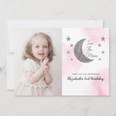 Zwei Jahre Geburtstag dank Karte (Vorderseite)