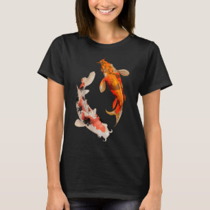 Zwei japanische Koi-Fische T-Shirt