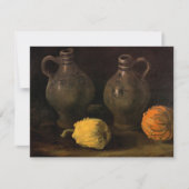 Zwei Jars und zwei Pumpkins von Vincent van Gogh (Vorderseite)