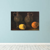 Zwei Jars und zwei Pumpkins von Vincent van Gogh Leinwanddruck (Insitu (Holzboden))