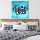 Zwei Jubiläumsfeiern Tasse für Bier Leinwanddruck (Insitu (Schlafzimmer))