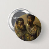 Zwei junge Afrikaner., Jonge durch Rembrandt Van Button (Vorne & Hinten)