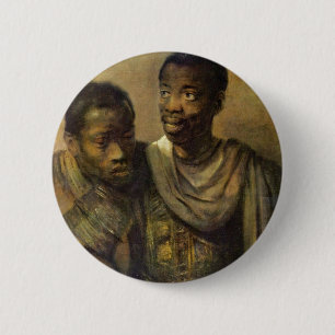 Zwei junge Afrikaner., Jonge durch Rembrandt Van Button