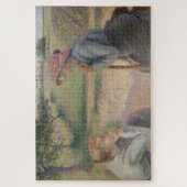 Zwei junge Bauernfrauen (1891-1992) von Pissarro Puzzle (Vertikal)