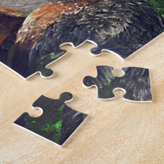 zwei junge Füchse Tierart Puzzle (Seite)
