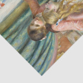 Zwei junge Mädchen am Piano von Auguste Renoir Art Seidenpapier (Ausschnitt)
