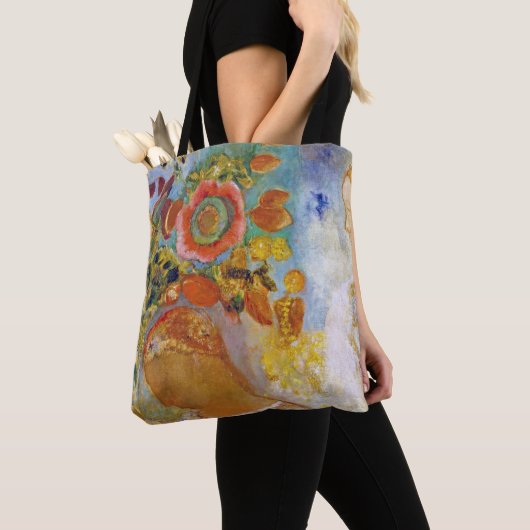 Zwei junge Mädchen unter Blume, Redon Tasche (Von Nahem)