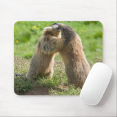 zwei junge Murmeltiere Mousepad (Mit Mouse)