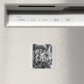Zwei junge Nichtraucher, ein Pro-Raucher Magnet (In Situ (Geschirrspüler))