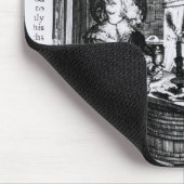 Zwei junge rauchende Adlige, A Pro-Rauchen Mousepad (Ecke)