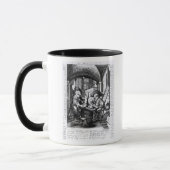 Zwei junge rauchende Adlige, A Pro-Rauchen Tasse (Links)