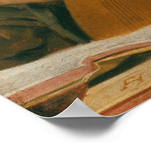 Zwei Jungen singen Poster (Ecke)