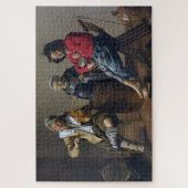 Zwei Jungs und eine Girl Making Music (Musiker) Puzzle (Vertikal)