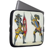 Zwei kämpfende Ritter, Platte von 'einer Laptopschutzhülle (Vorne Rechts)