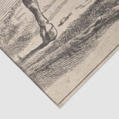 Zwei Kampfstiere (von Paulus Potter) Seidenpapier (Ausschnitt)