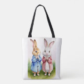 Zwei Kaninchen Tasche (Rückseite)