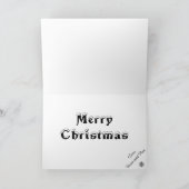 Zwei Kardinäle 12x18 Weihnachtskarte Feiertagskarte (Innenseite)