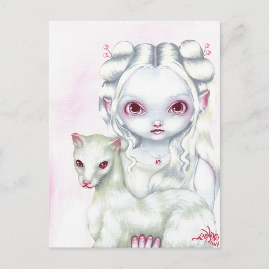 "Zwei Karten" Postkarte (Vorderseite)