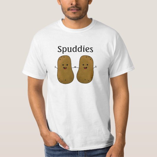 Zwei Kartoffelspuddies T-Shirt (Vorderseite)