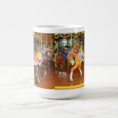 Zwei Karussell Pferde Seattle Zoo Kaffeetasse (Mittel)