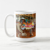 Zwei Karussell Pferde Seattle Zoo Kaffeetasse (Links)