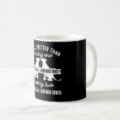 Zwei Katahoula Leopard Dog Kaffeetasse (VorderseiteRechts)