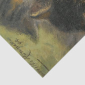 Zwei Kätzchen von Henriette Ronner Knip Seidenpapier (Ausschnitt)