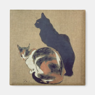 Zwei Katzen, 1894 Magnet