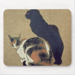 Zwei Katzen, 1894 Mousepad