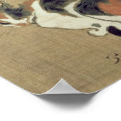 Zwei Katzen, 1894 Poster (Ecke)