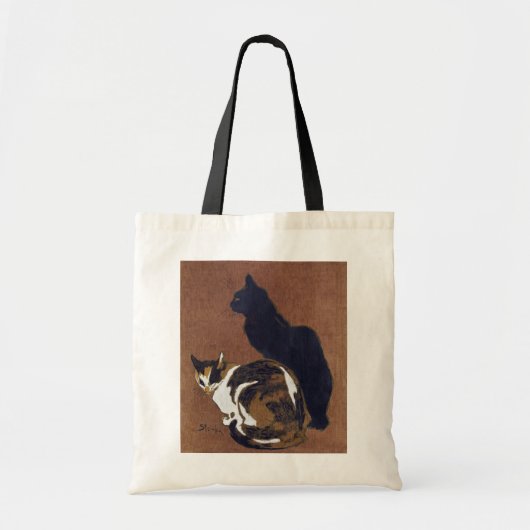 Zwei Katzen, Alexandre Steinlen Tragetasche (Vorne)