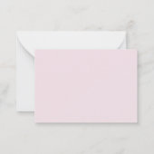 Zwei Katzen auf einer Valentinerkarte Mitteilungskarte (Rückseite)