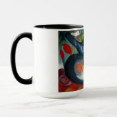 Zwei Katzen, blau und gelb (1912) von Franz Marc Tasse (Links)