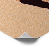 Zwei Katzen drucken Poster (Ecke)