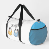 zwei Katzen Duffle Bag (Rechte Ecke)