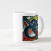 Zwei Katzen, Franz Marc 1912 Jumbo-Tasse (Vorderseite Rechts)