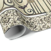 Zwei Katzen in der Liebe Geschenkpapier (Rolleneckpunkt)