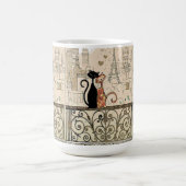 Zwei Katzen in der Liebe Kaffeetasse (Mittel)