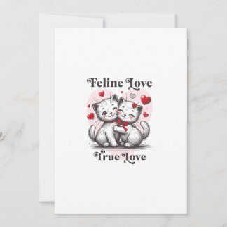 Zwei Katzen in der Liebe: Schnipsen und Kratzen un Einladung