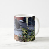 Zwei Katzen in der Werft Kaffeetasse (VorderseiteRechts)