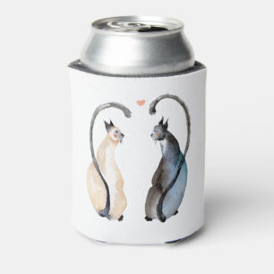 Zwei Katzen in Liebe Dosenkühler