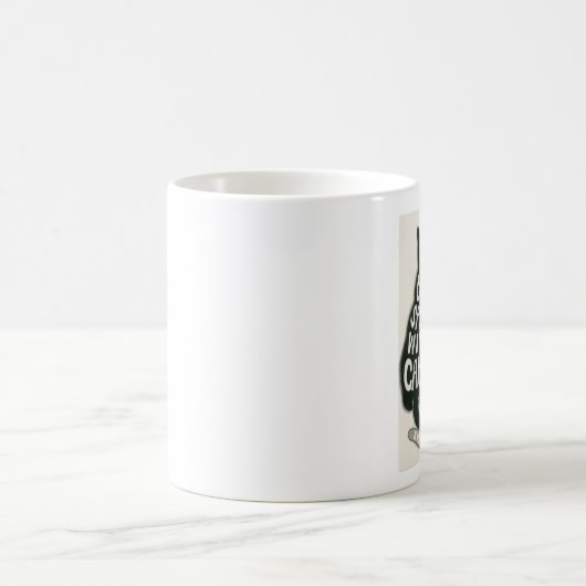 Zwei Katzen mit Freud-Phrase Kaffeetasse (Mittel)