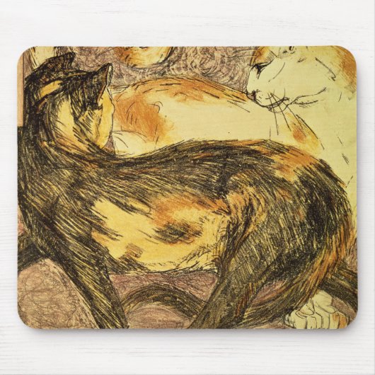 Zwei Katzen Mousepad (Vorne)