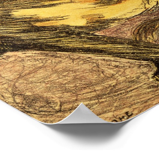 Zwei Katzen Poster (Ecke)